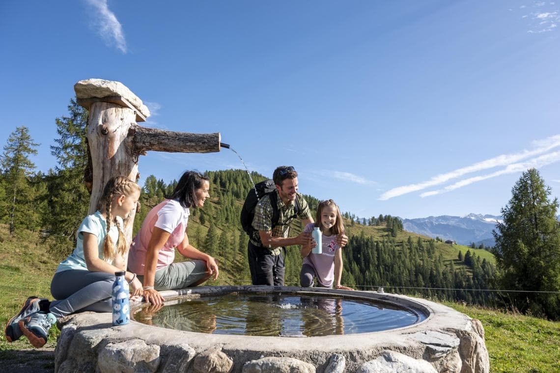 Sosta durante un'escursione © Tourismusverband Grossarltal - Lorenz Masser
