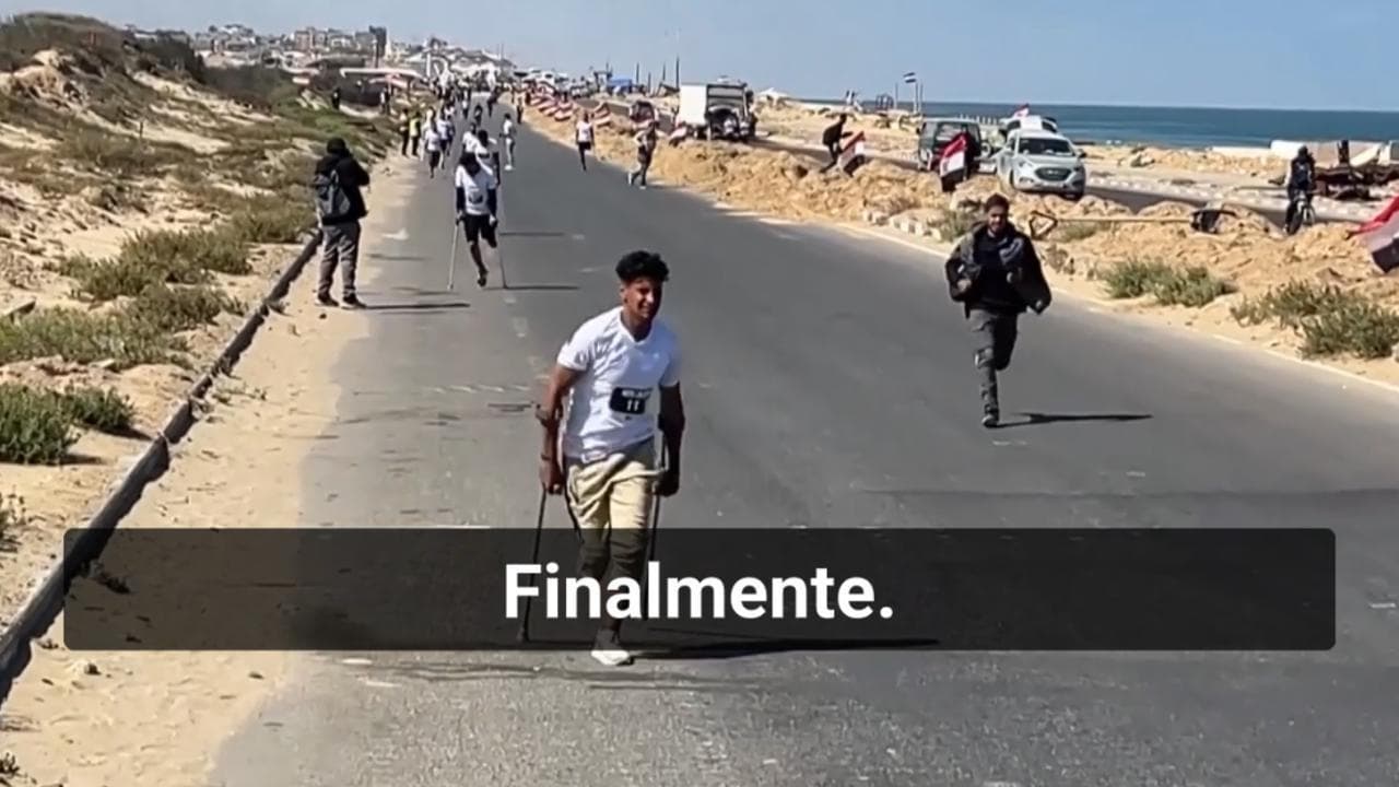 Torna la maratona di Palestina, a Gaza partecipano anche ragazzi con arti amputati: "Sì alla vita"
