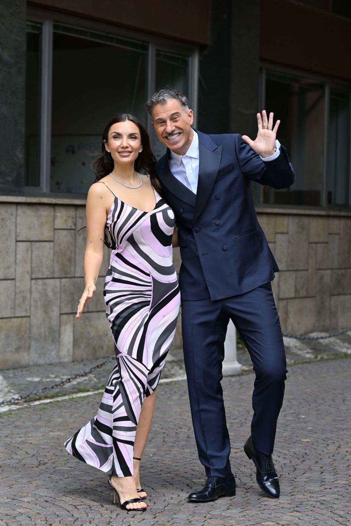 Elettra Lamborghini e Gabriele Corsi