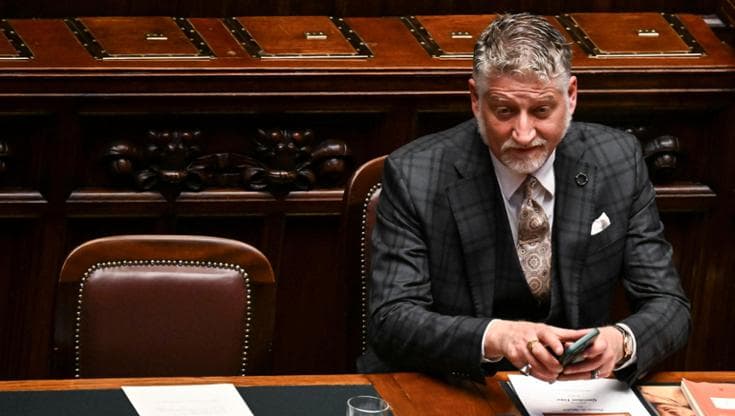 Il ministro della Cultura Alessandro Giuli