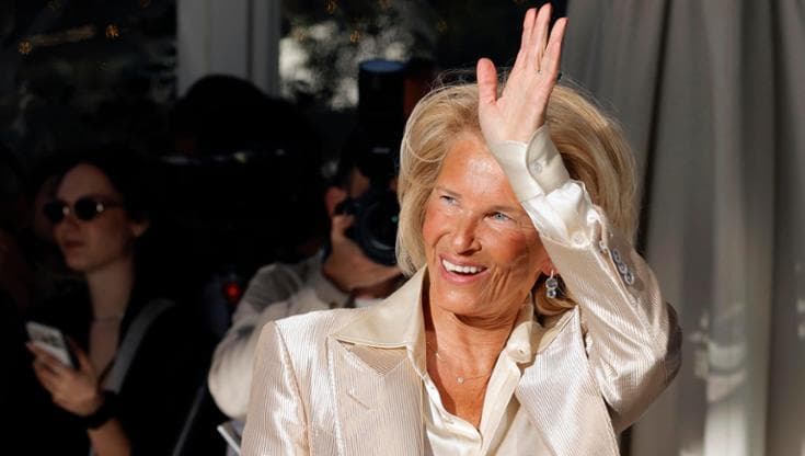 La presidente del Festival di Cannes, Iris Knobloch
