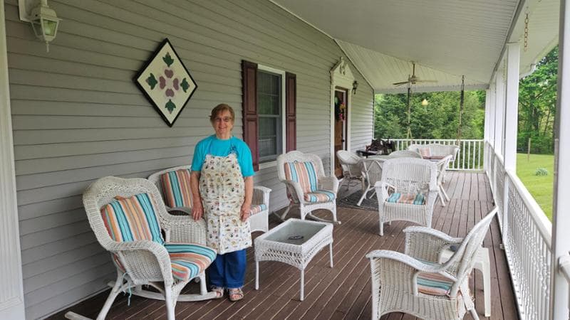 Il Grey Gables Bed & Breakfast & Dinner gestito da Linda