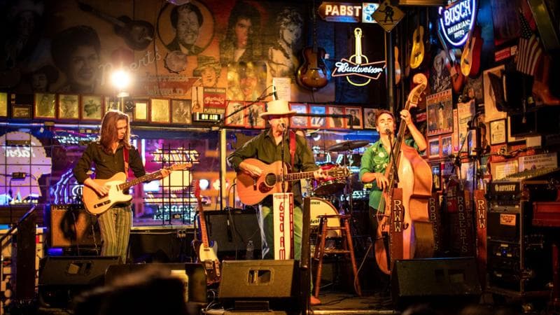 Uno dei locali che fa musica dal vivo a Nashville