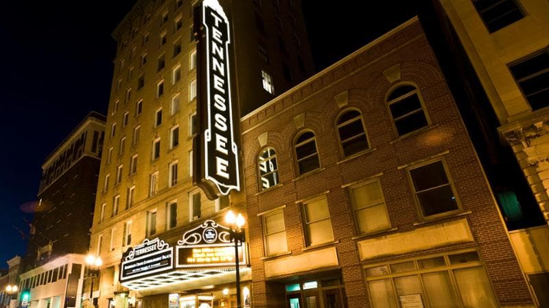 Il Tennessee theatre a Knoxville