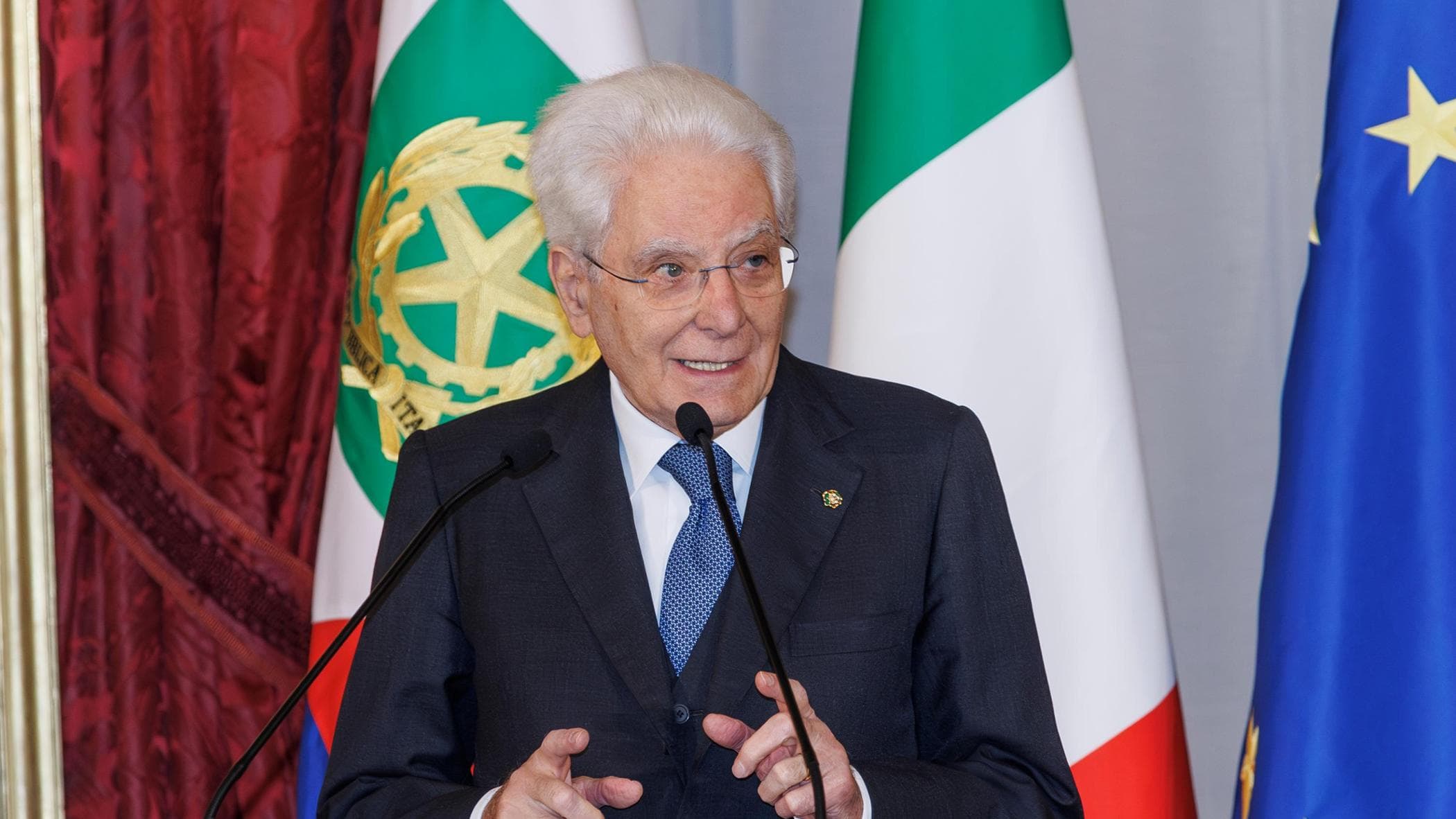 Mattarella: “C’è rammarico per l’esclusione dai mondiali, speriamo in una fase di rilancio”