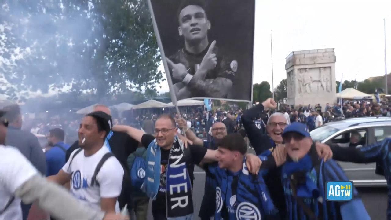 Lazio-Inter, l'attesa dei tifosi nerazzurri tra cori e pronostici: "Comunque vada siamo i campioni"