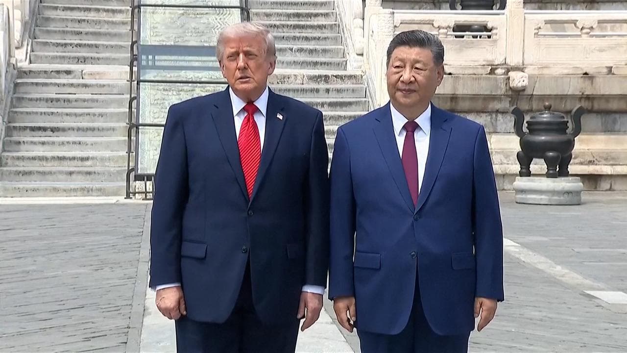 Cina, Trump visita il Tempio del Cielo a Pechino: "La Cina è un paese bellissimo"