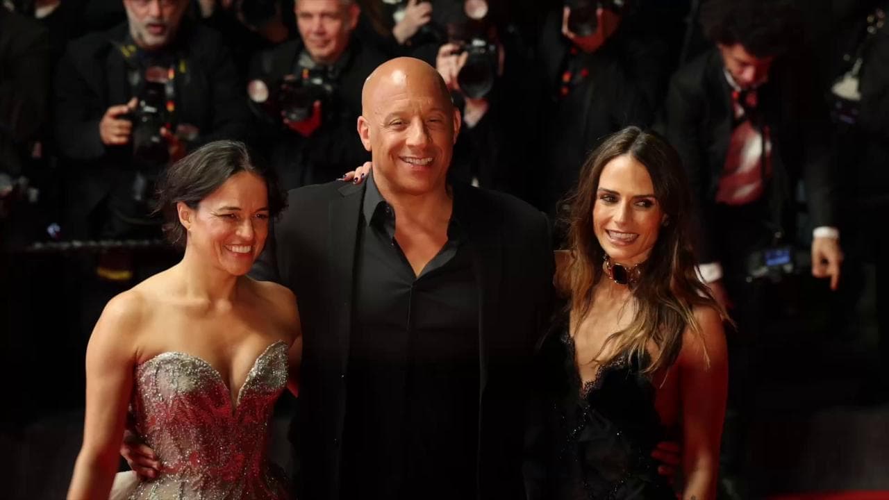 Il red carpet di Vin diesel a Cannes per i 25 anni di Fast and furious