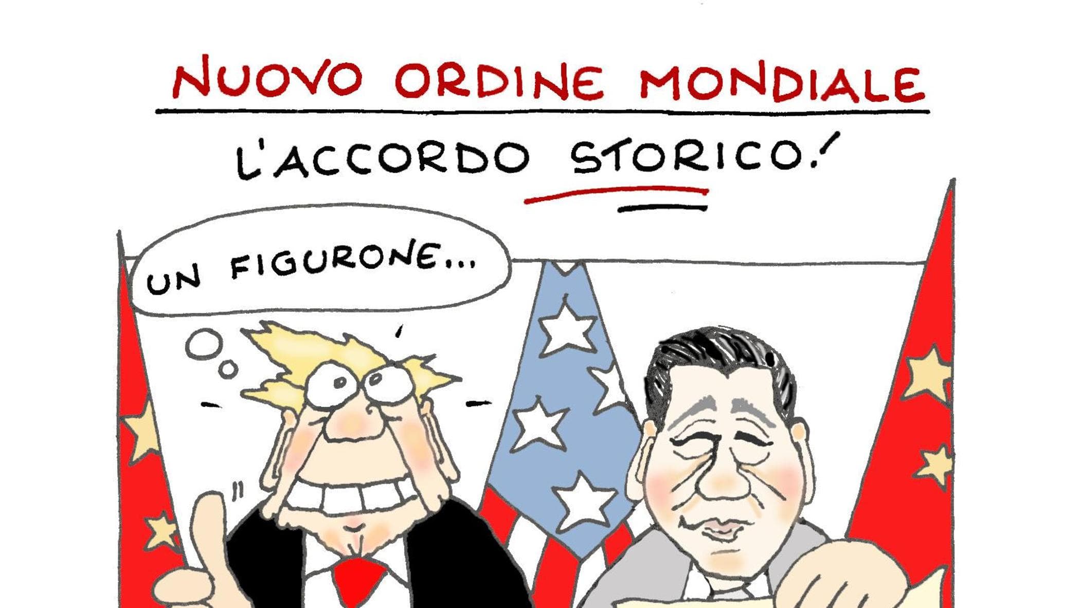 Il nuovo ordine mondiale secondo Ellekappa