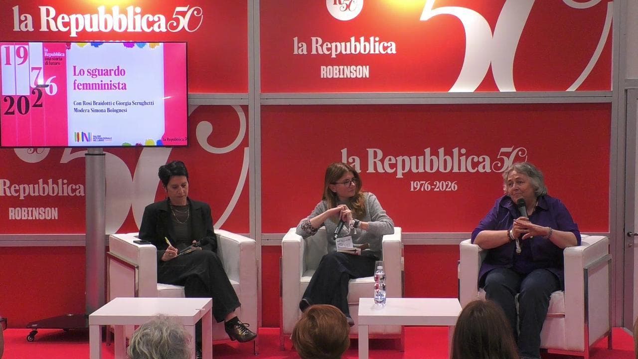Lo sguardo femminista, con Rosi Braidotti e Giorgia Serughetti al Salone del libro