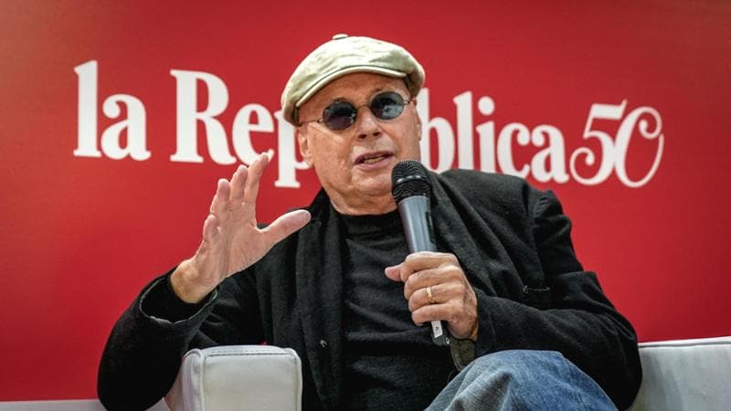 Alessandro Baricco all&rsquo;Arena Repubblica Robinson

