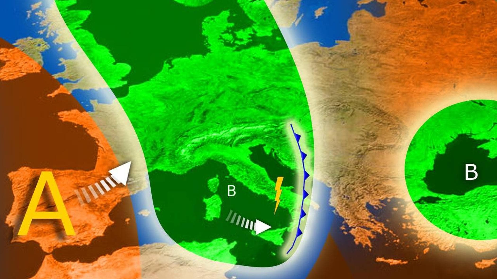 Hava durumu tahmini, Cumartesi günü hala çok istikrarsız ve serin, ardından yüksek basınç için yeşil ışık yanıyor