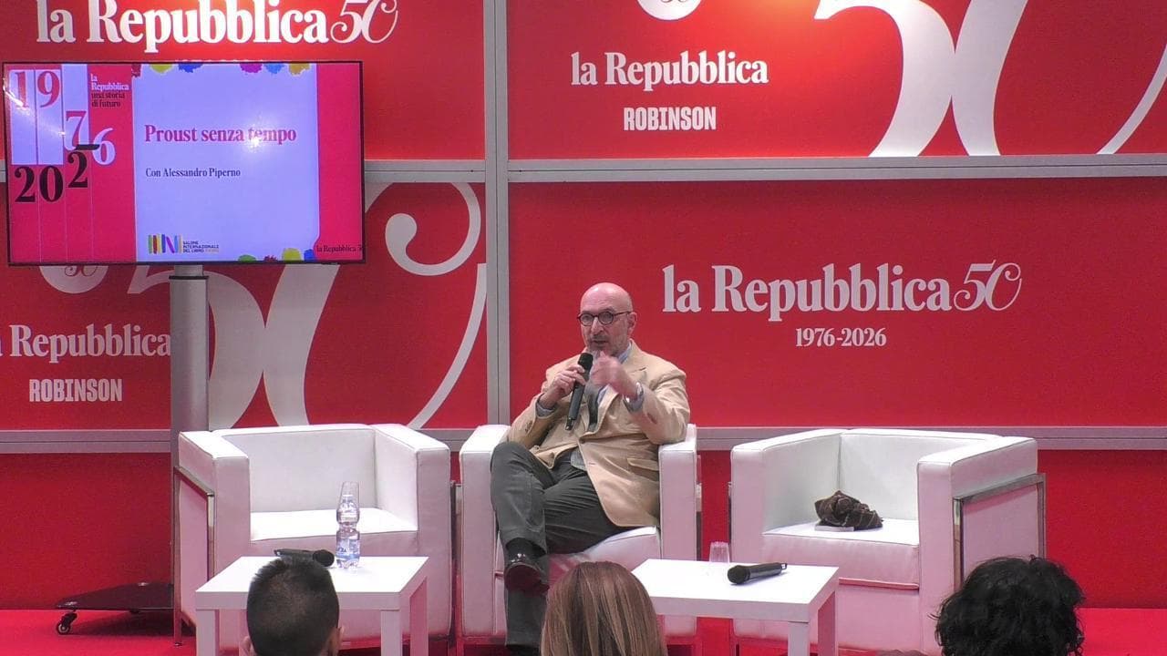 Salone del libro: Proust senza tempo, con Alessandro Piperno