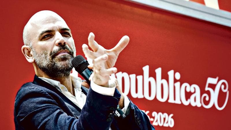 Roberto Saviano&nbsp;all'Arena Repubblica Robinson
