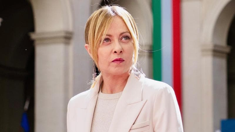 La premier, Giorgia Meloni&nbsp;
