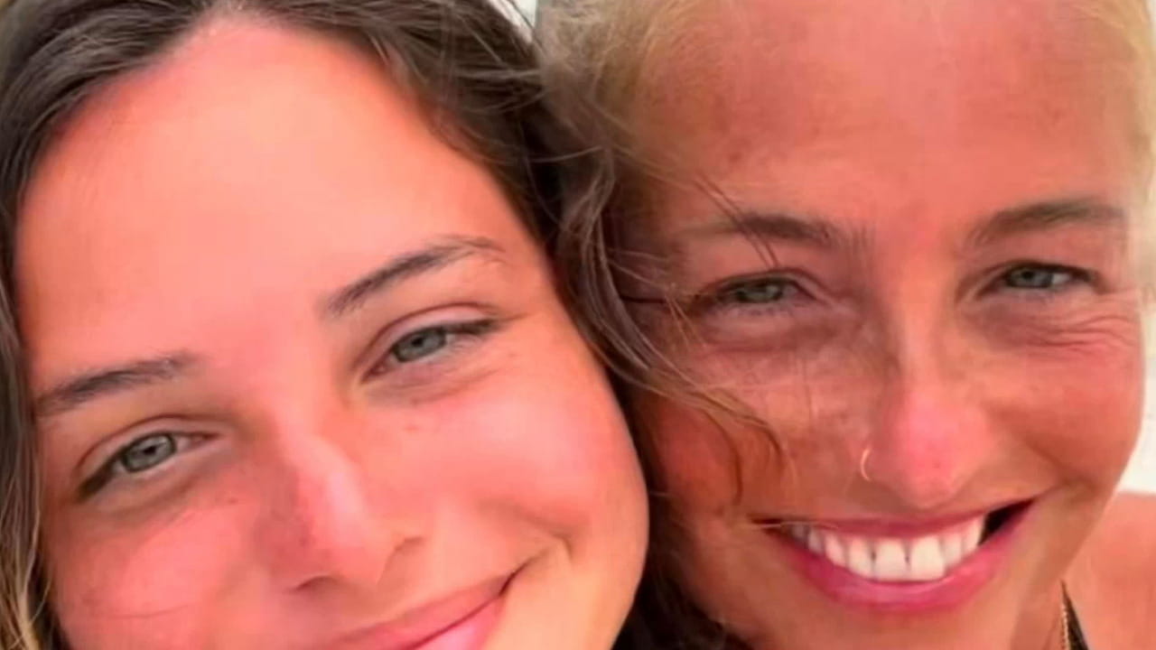 Giorgia Sommacal con la madre Monica Montefalcone