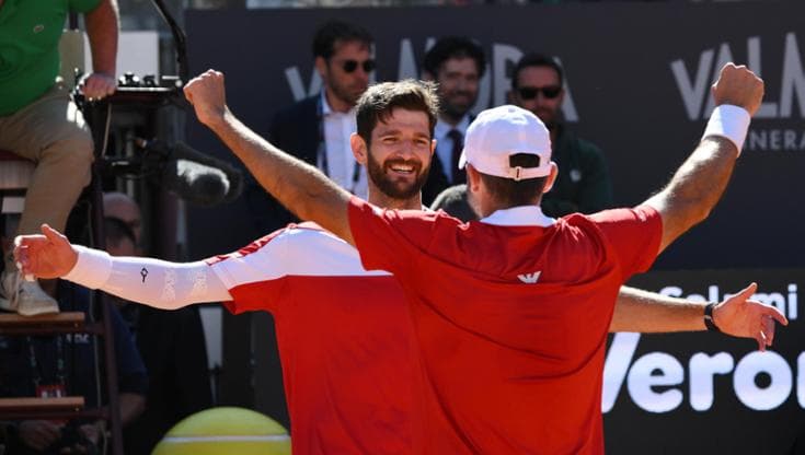 Bolelli ve Vavassori tarihte ikili: Internazionali'yi kazanan ilk İtalyan çift
