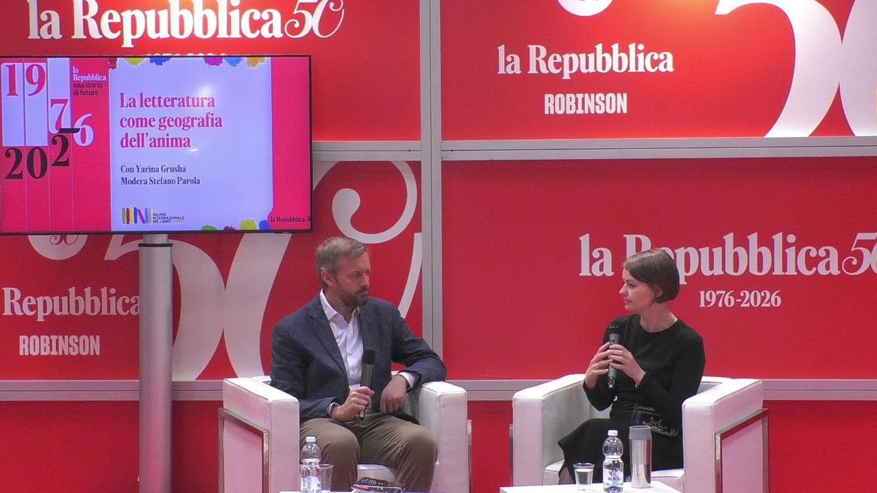 Yaryna Grusha al Salone del libro: "Racconto l'Ucraina attraverso la storia della mia famiglia"