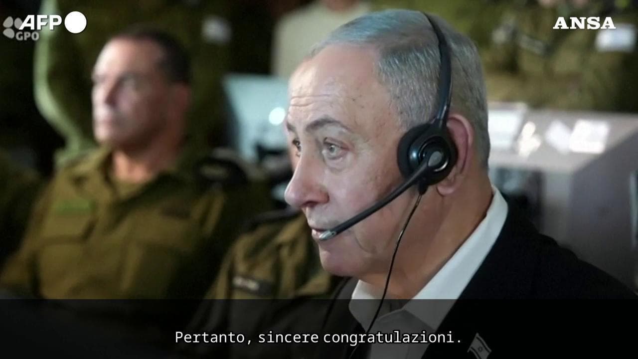 Gaza, Netanyahu fa i complimenti ai militari che hanno fermato la Flotilla: "Lavoro eccezionale"