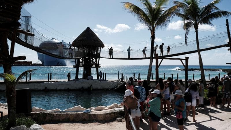 Meksika, Royal Caribbean su parkında bowling oynuyor. “Karayip kıyılarının korunan alanları risk altında”