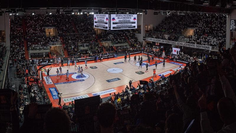La Nova Arena di Tortona (foto Ciamillo-Castoria)