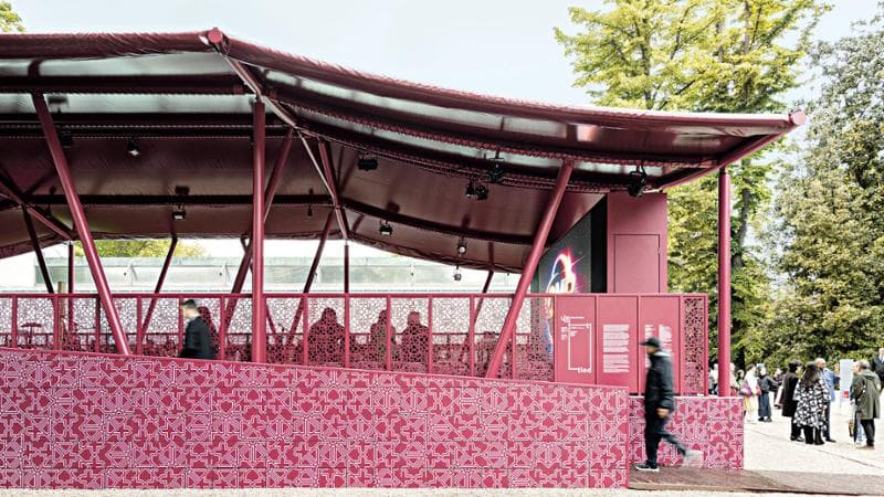 L&rsquo;esterno della struttura&nbsp;ai Giardini
