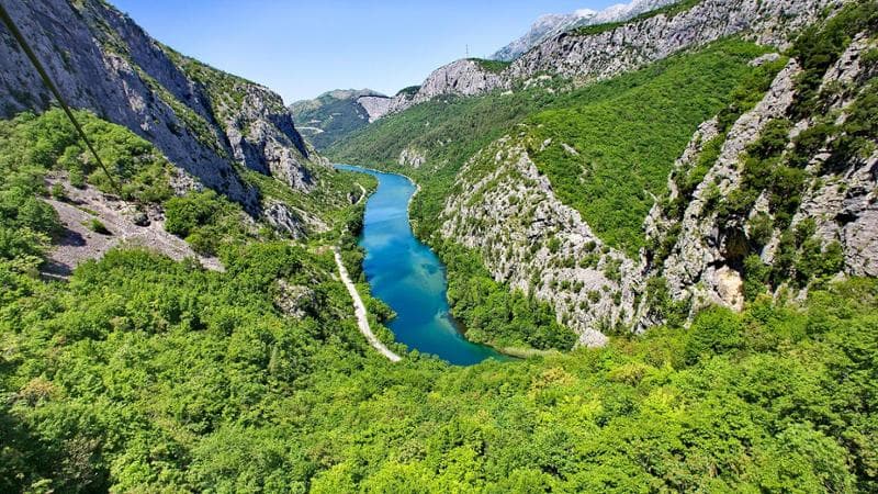 Cetina, Croazia, zipline @ Denis Peroš - CNTB