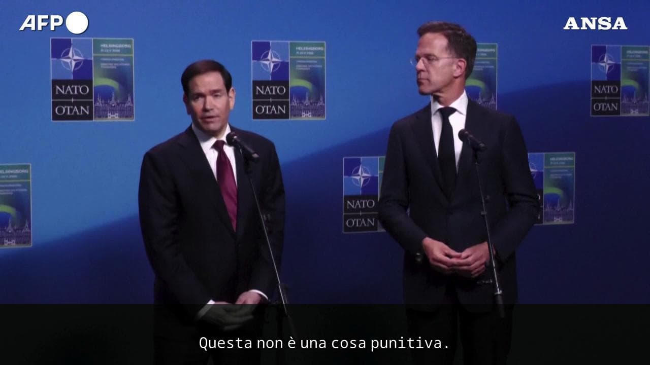 Rubio: "Il riposizionamento delle truppe Usa non è un'azione punitiva"