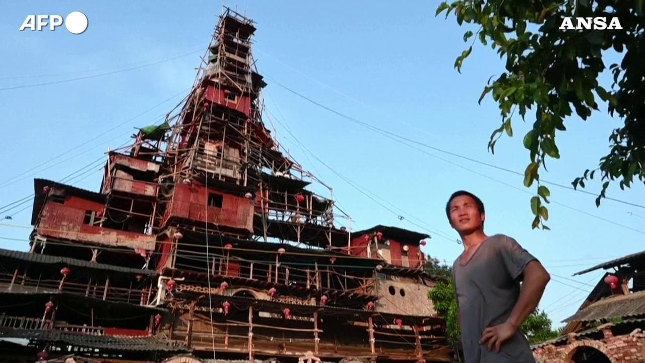 Cina, abbattuta la "casa di Miyazaki": l'edificio era diventato un'attrazione turistica