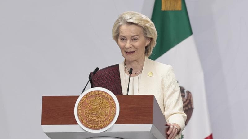<p>La presidente della Commissione europea Ursula von der Leyen</p>
