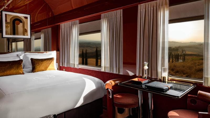 Suite © La Dolce Vita Orient Express 2025. Photo Credits Mr.Tripper