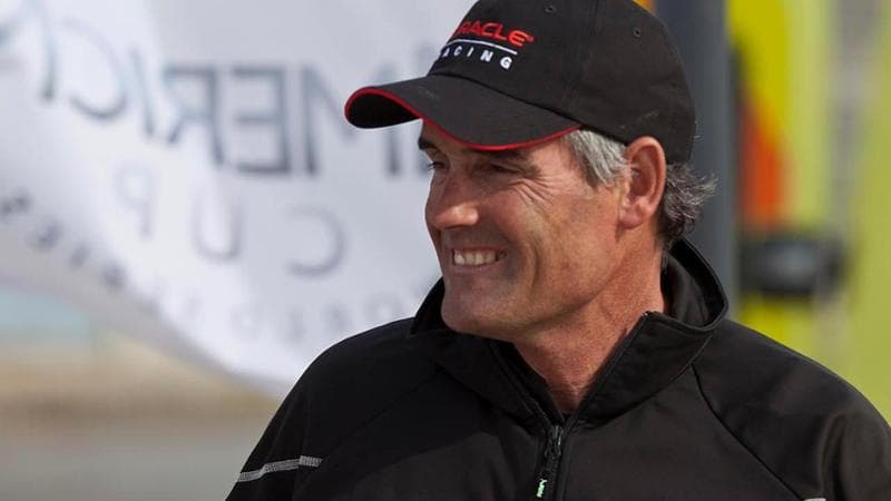 Russell Coutts all'epoca di Oracle, che guidò come manager alla clamorosa rimonta da 1-8 a 9-8 contro New Zealand (foto Guilain Grenier)