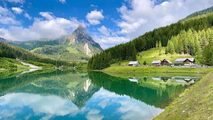 Laghetto alpino nel Lungau ©Schliereralm