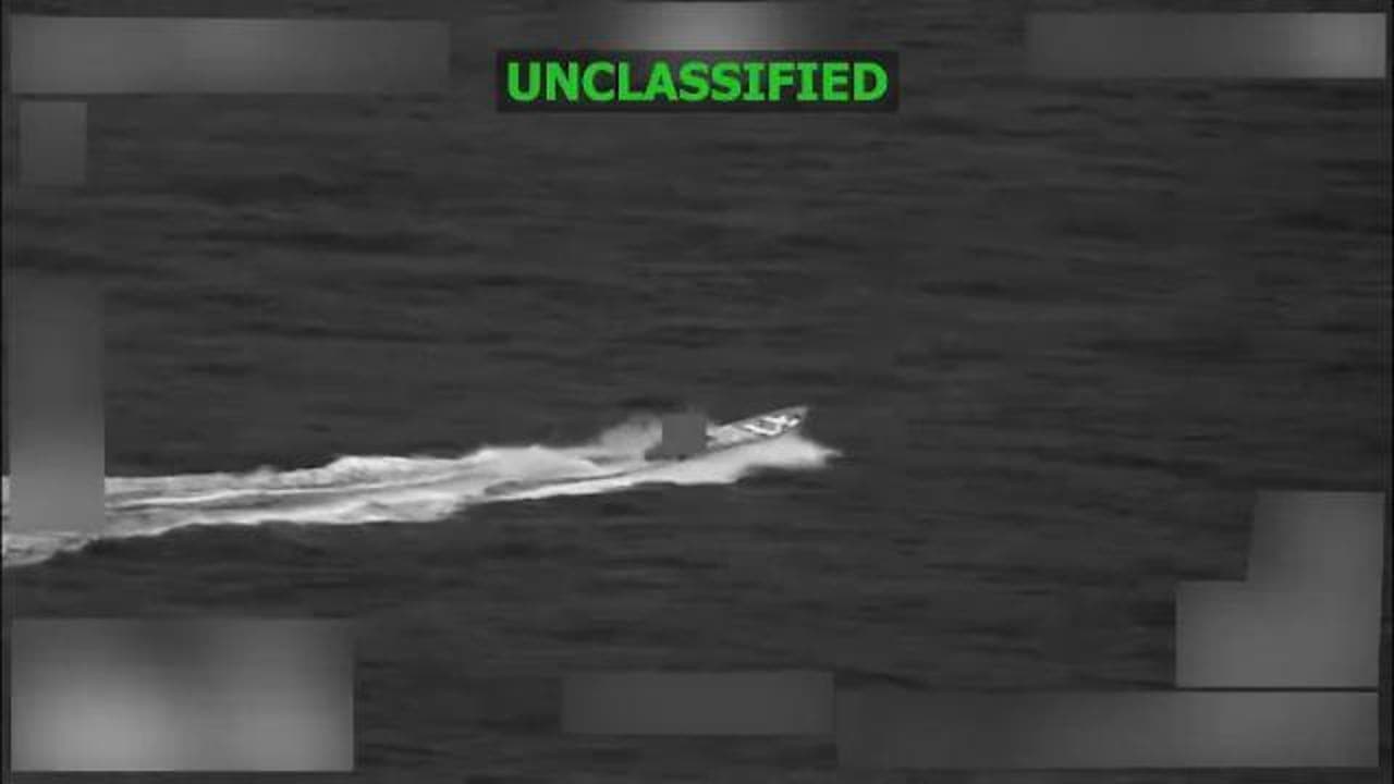L'esercito degli Stati Uniti distrugge nel Pacifico orientale una barca sospettata di portare droga