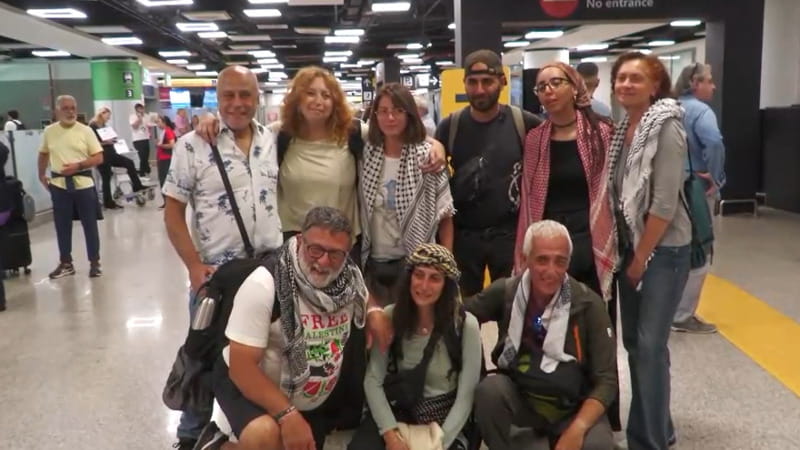 Anteprima: Flotilla di terra, a Roma 6 italiani ma 2 ancora trattenuti in Libia Est: “Duro lasciarli…