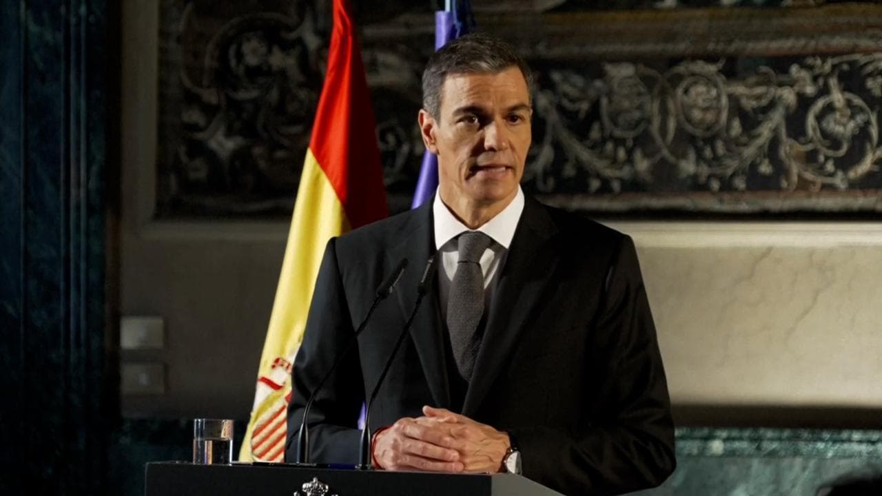 Sanchez: "Dal papa parole chiare per la difesa della dignità umana e l'impegno per la pace"