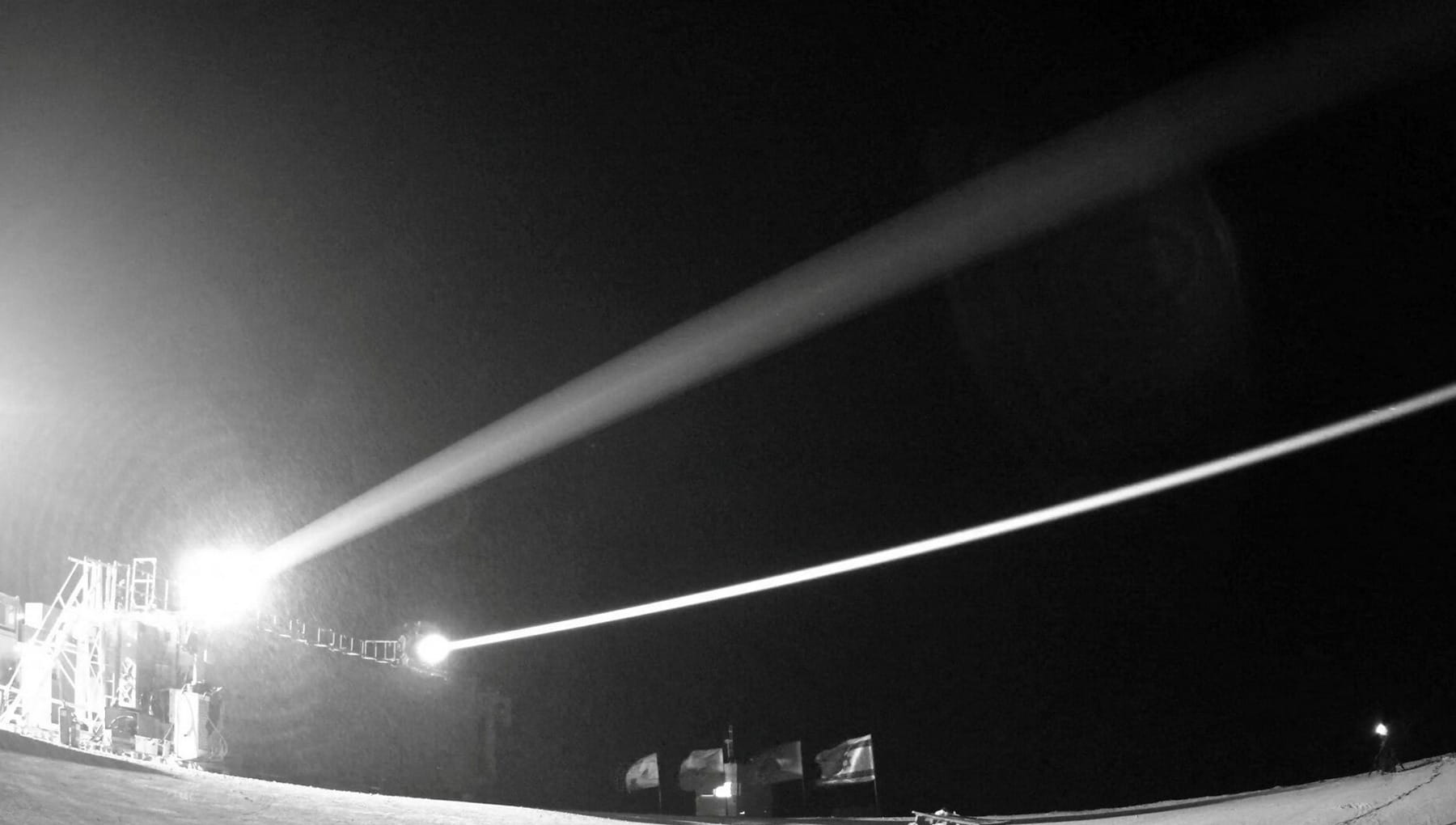 La guerra dei laser è cominciata