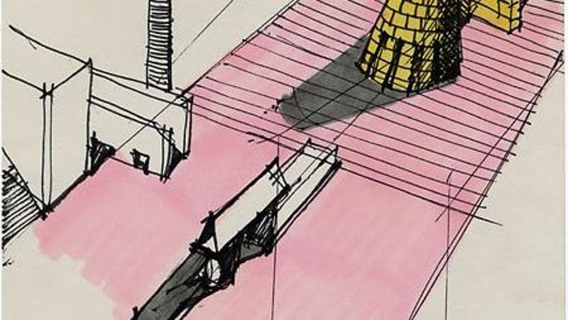 Disegno&nbsp;di Aldo Rossi&nbsp;
