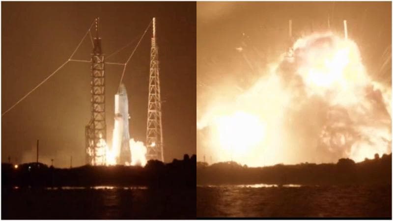 Anteprima: Blue Origin, esplosione al lancio. La Luna adesso è più lontana