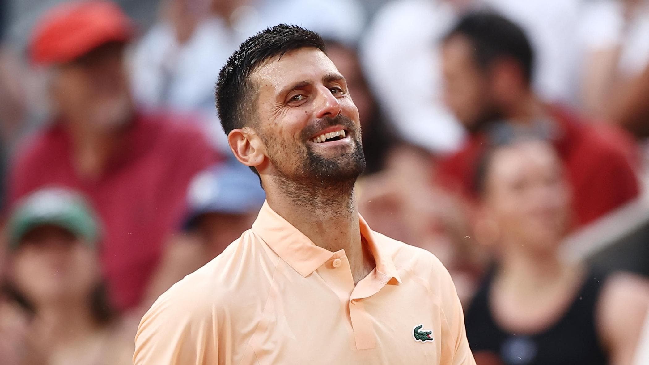 Djokovic e Fonseca al termine della sfida