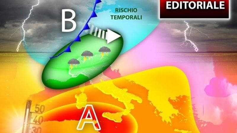 Anteprima: Previsioni meteo, weekend soleggiato, 2 Giugno con temporali al Nord e clima ideale al Ce…