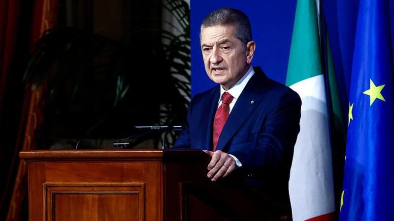 Il governatore della Banca d'Italia Fabio Panetta
