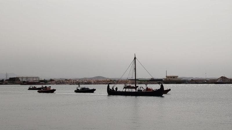 Le riprese dell'Odissea a Favignana
