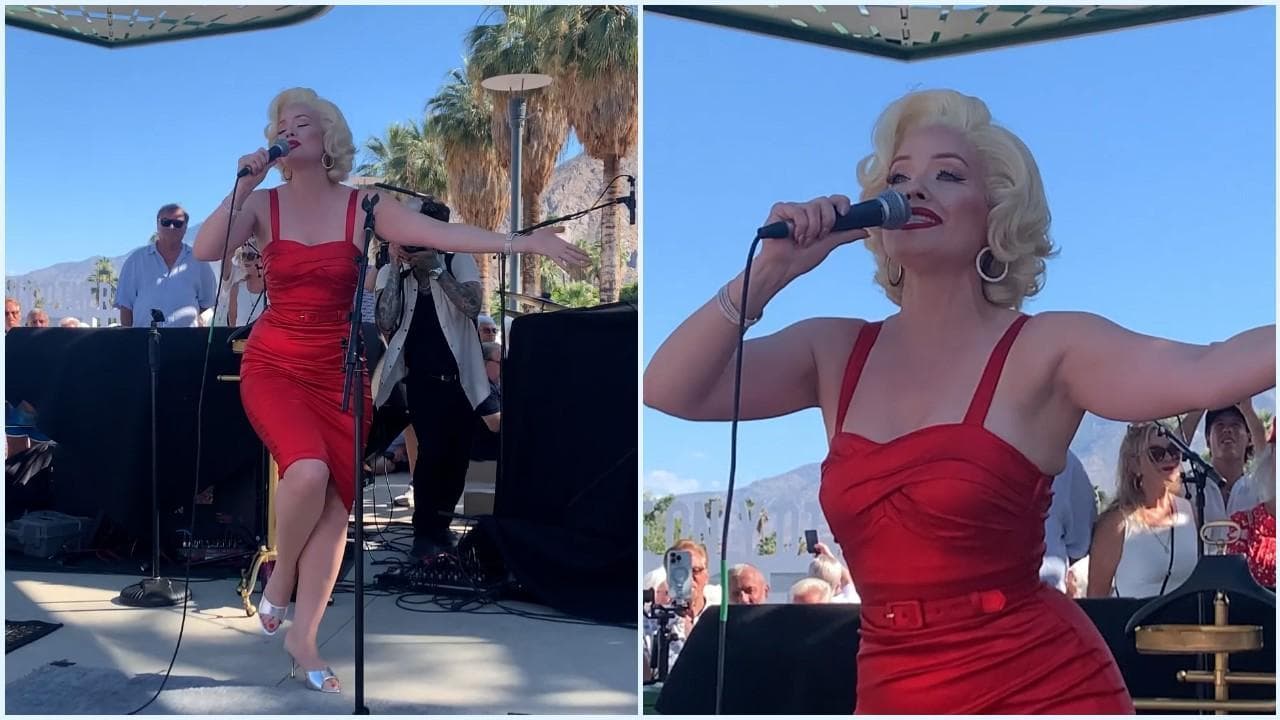 California, a Palm Springs il più grande raduno di sosia di Marilyn Monroe: 1037 persone, è record