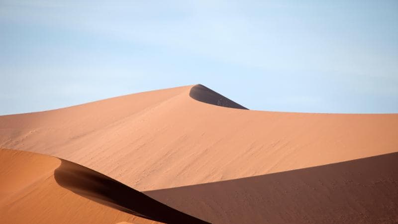 Il deserto della Namibia