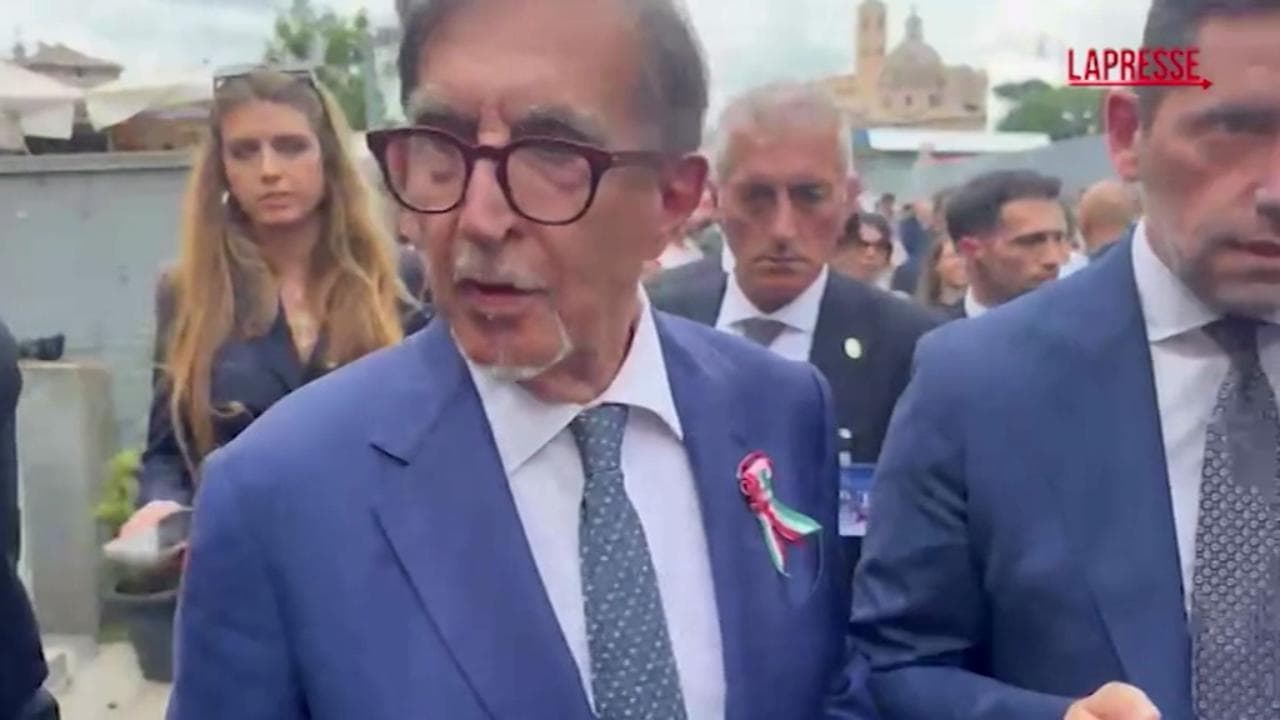 2 giugno, La Russa: "Non ho visto Salvini, ognuno è dove vuole"