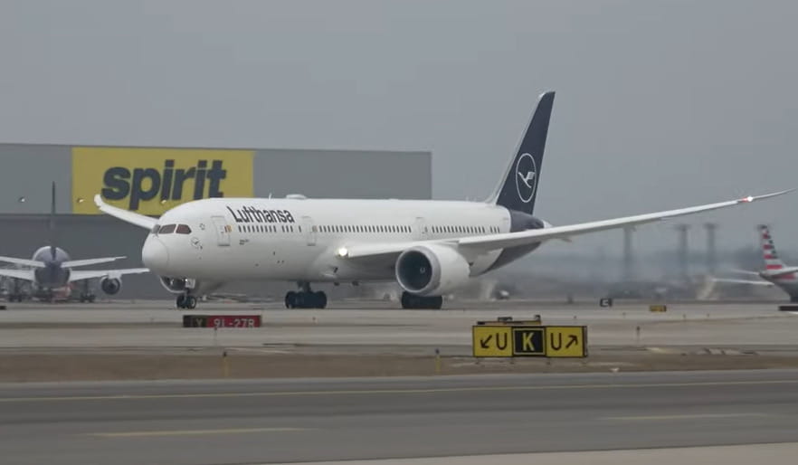 Kazayı yapanla aynı model olan Boeing 787-9 Dreamliner
