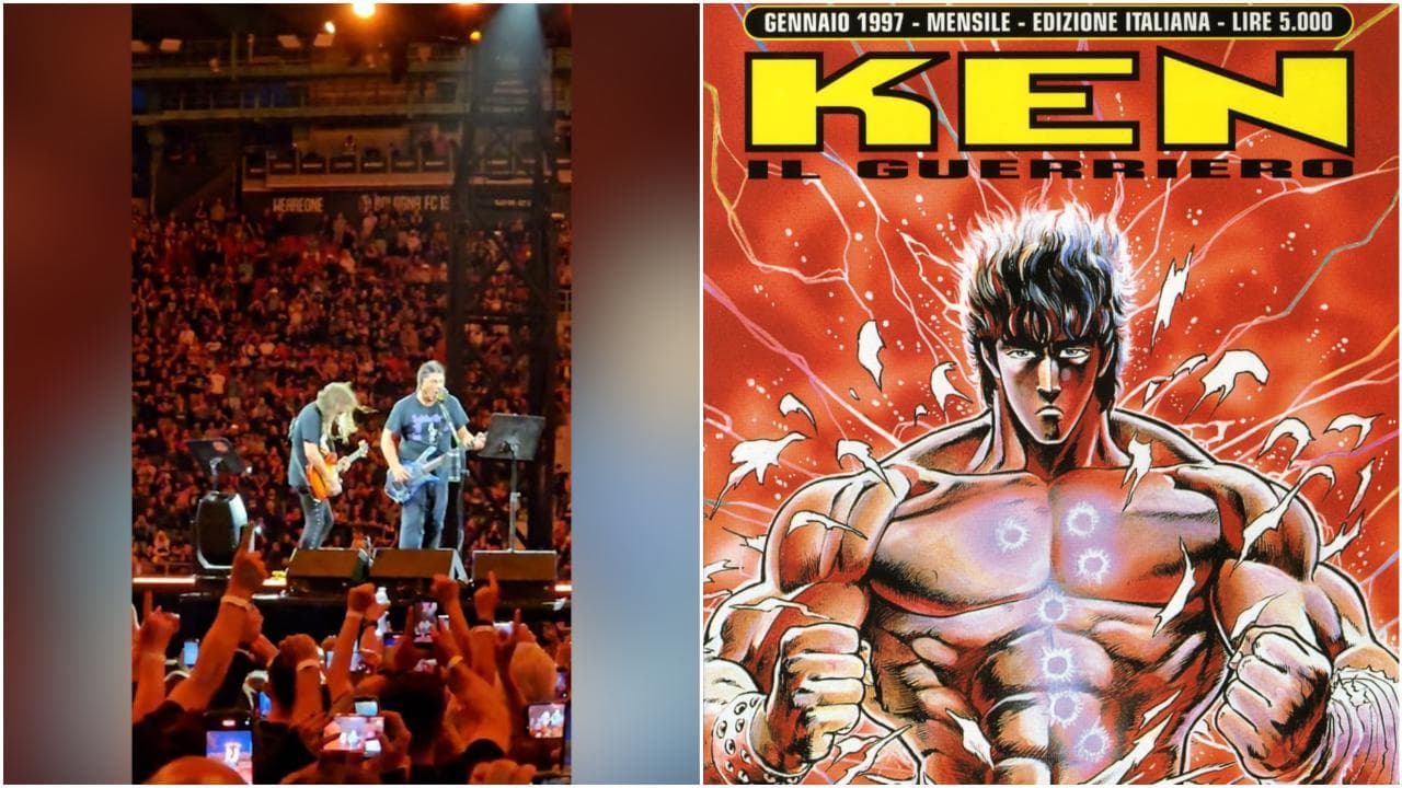 Bologna, Ken il guerriero nella versione dei Metallica: i fan in delirio