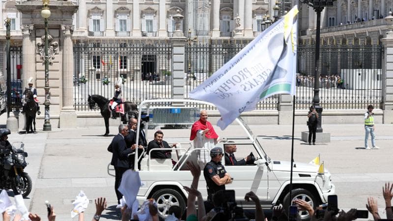 Anteprima: Leone XIV in Spagna: “No all’identitarismo, la sicurezza non viene da armi e muri”