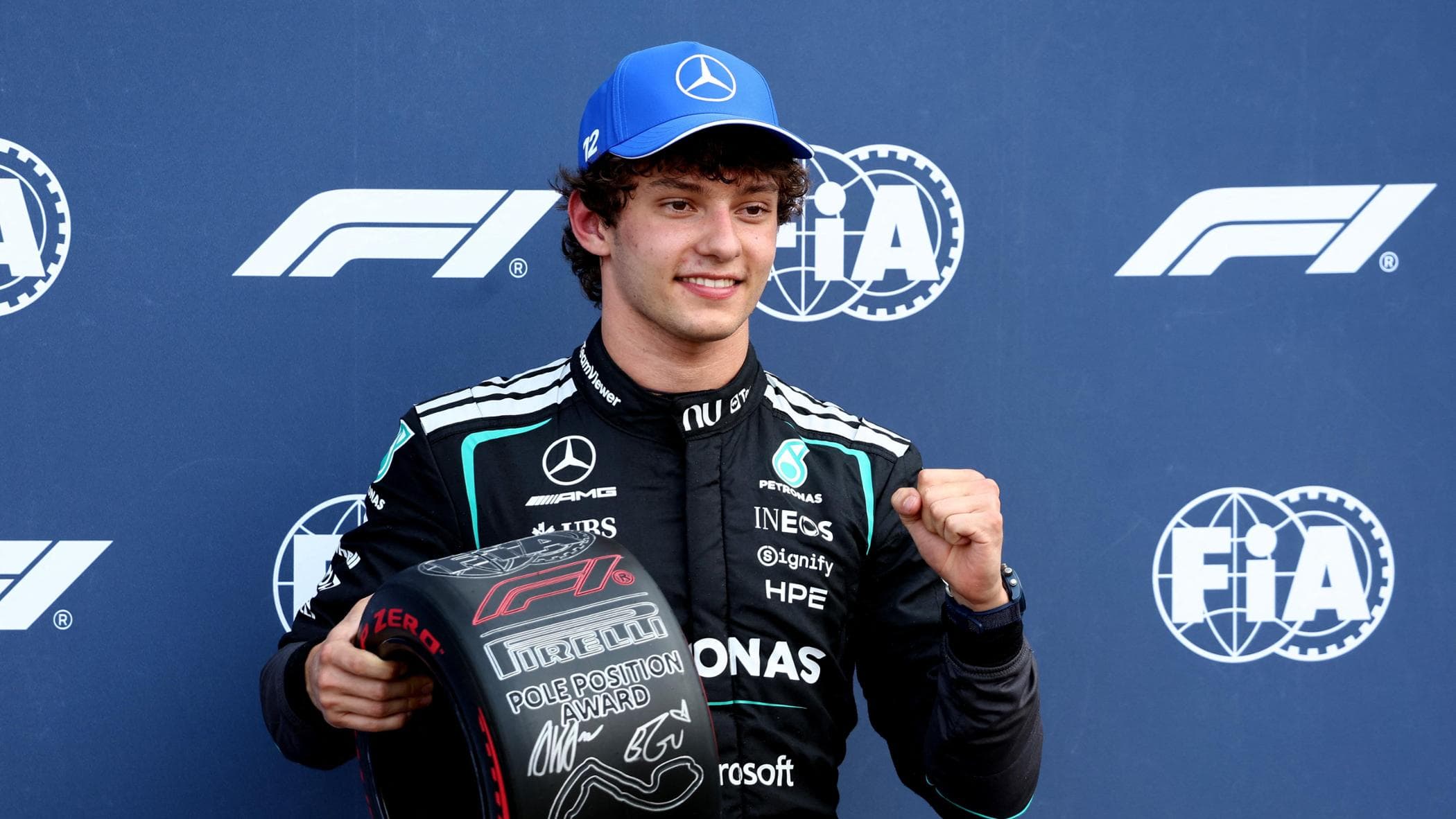 Antonelli gigantesco: è il pilota più giovane a ottenere la pole position nel gp di Montecarlo